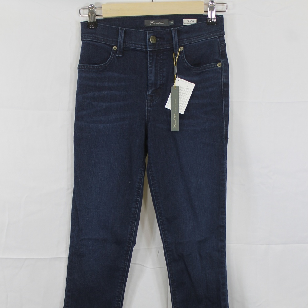 Level 99 Tanya High Rise Skinny Jeans Size 25 NEW